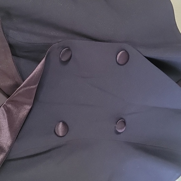 Vintage purple peplum style blazer - Picture 3 of 14